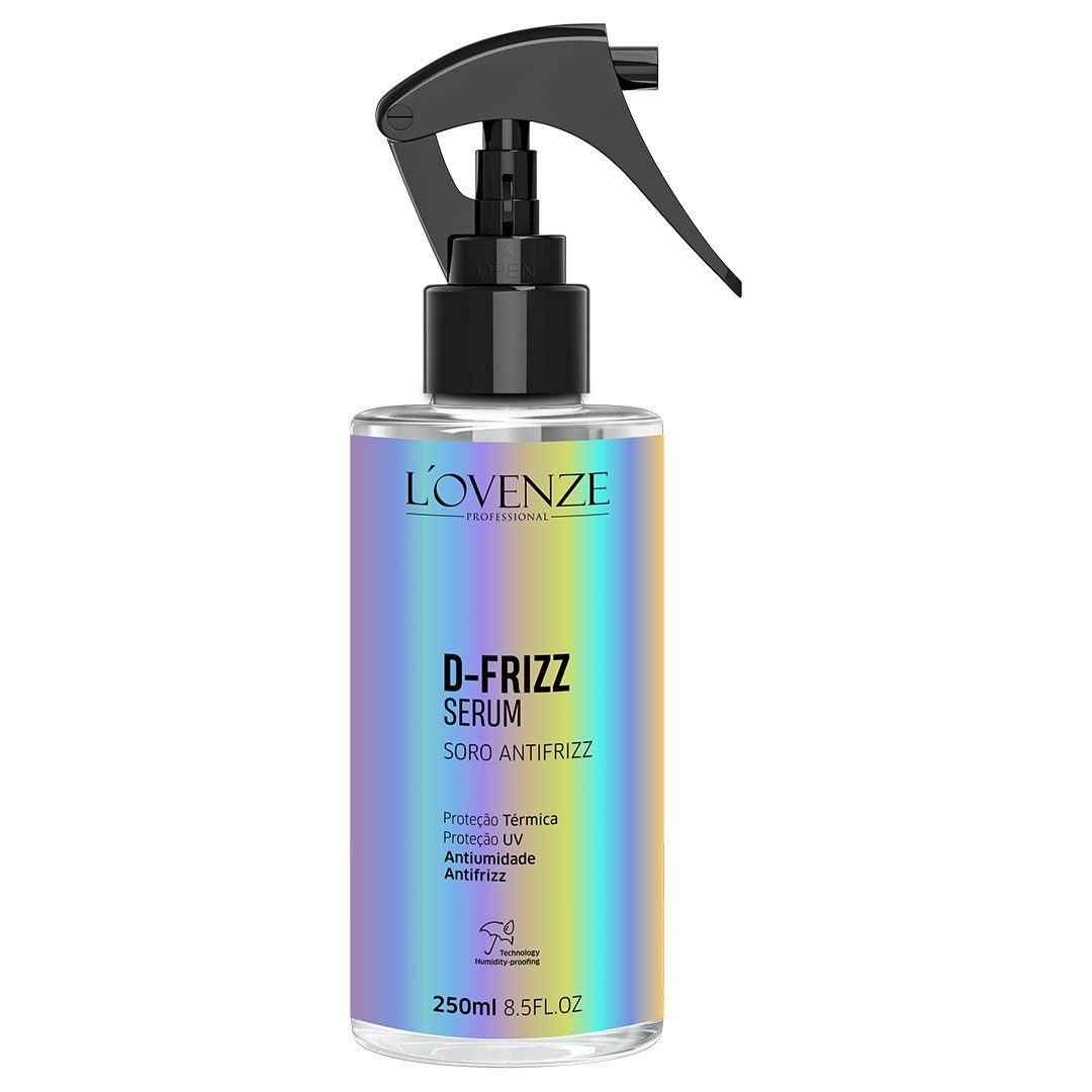 D-Frizz Serum · Soro Antifrizz e Antiumidade — L'OVENZE Professional
